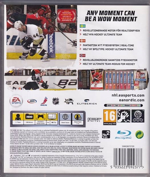NHL 11 - PS3 (B Grade) (Genbrug)